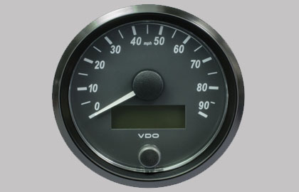 SingleViu Speedometer 90 Mph